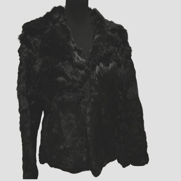 Twenty Twenty Jackets & Blazers - Vintage Y2K Genuine Rabbit Fur Coat